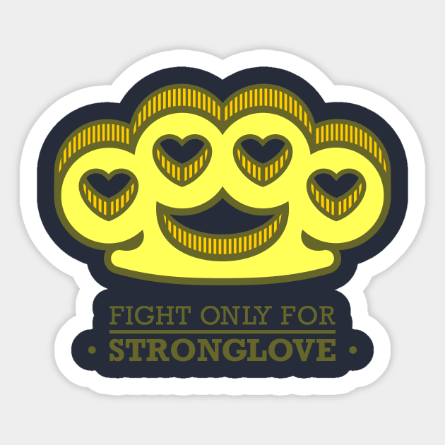 Fight Sticker by charlinemeadows